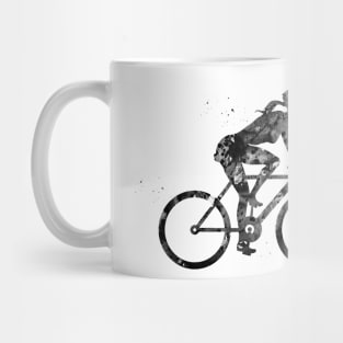 Female cyclist Mug